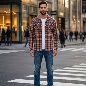 Men’s Aeropostale button down shirt medium